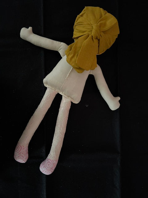 Galindra - A Handcrafted Heirloom Rag Doll Inspired by Wicked
