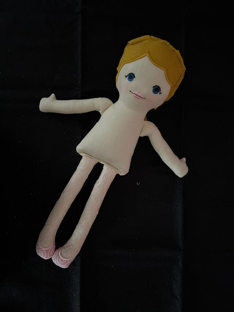 Galindra - A Handcrafted Heirloom Rag Doll Inspired by Wicked