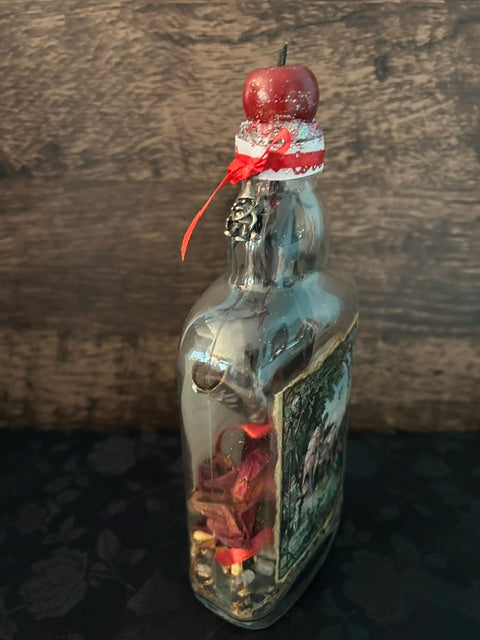 Snow White Inspired Romantic Unconditional Love Spell Bottle