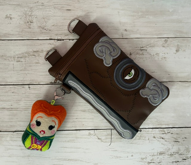 By Black Flame & Moonlight — Hocus Pocus Inspired Crossbody Bag