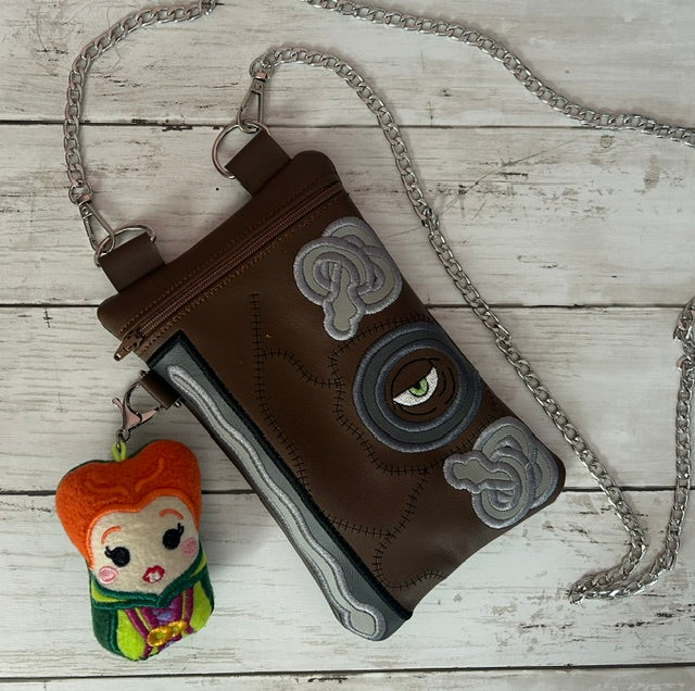 By Black Flame & Moonlight — Hocus Pocus Inspired Crossbody Bag