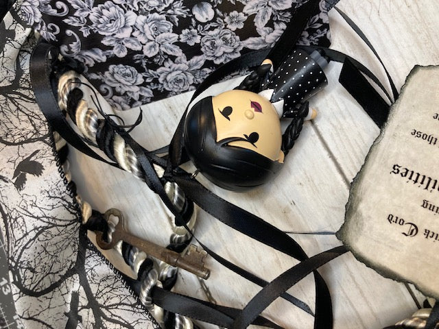 "Wednesday" Inspired Spell Cord for "Psychic Abilities" and "Protections of Those Abilities"