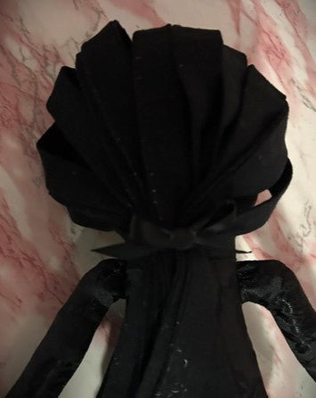 Elphira - A Handcrafted Heirloom Rag Doll Inspired by Wicked