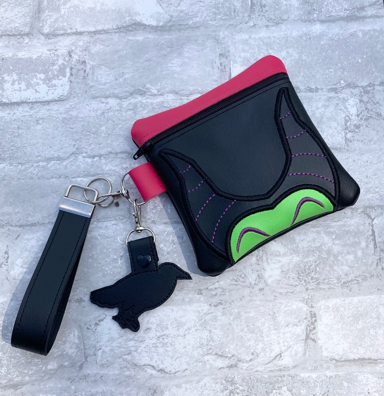 The Horned Enchantress Wristlet Purse