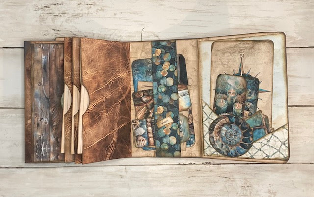 "Captains Log" Themed Junk Journal