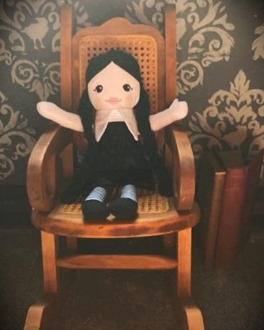 A Wednesday-Inspired Rag Doll