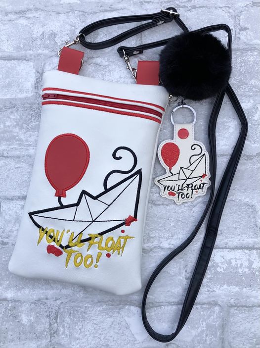 "You'll Float Too" Crossbody Bag